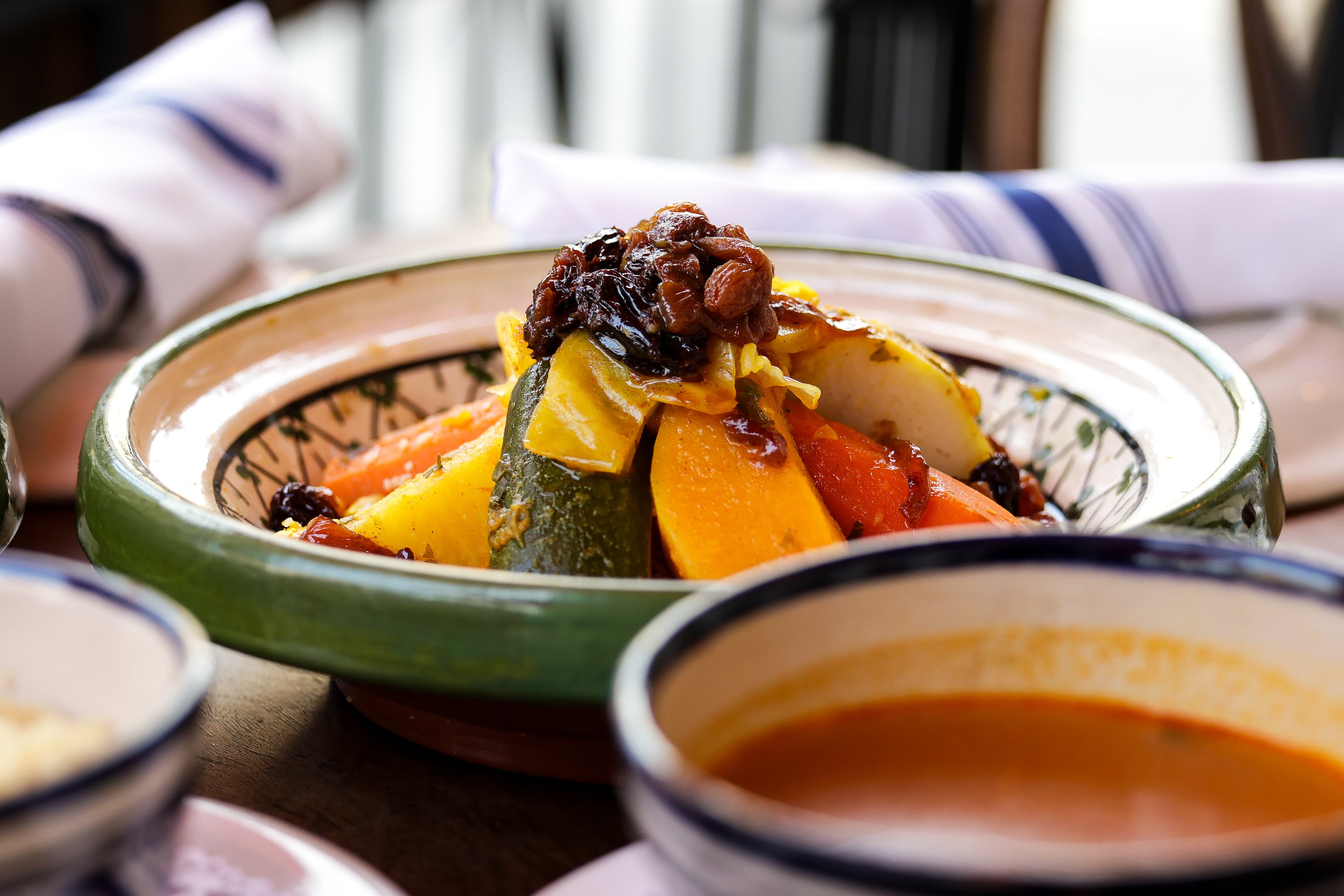 Vegetable tagine with seasonal vegetables